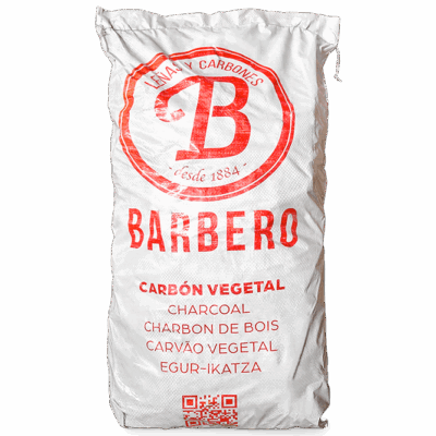 Saco de carbón vegetal de encina 20 kg