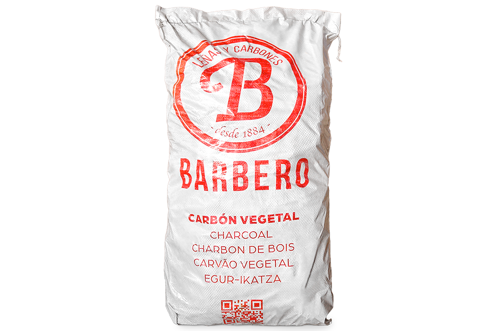 Saco de carbón vegetal de encina 20 kg